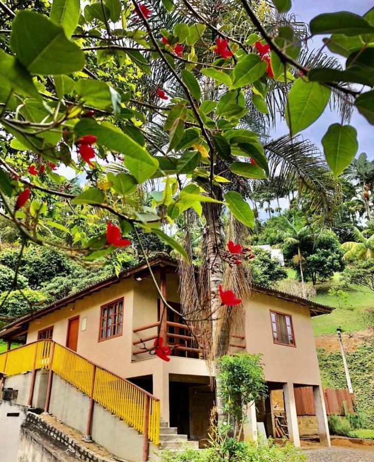 Sitio Dos Palmitos - Casa Pupunha Hotel Pedra Azul  Eksteriør billede